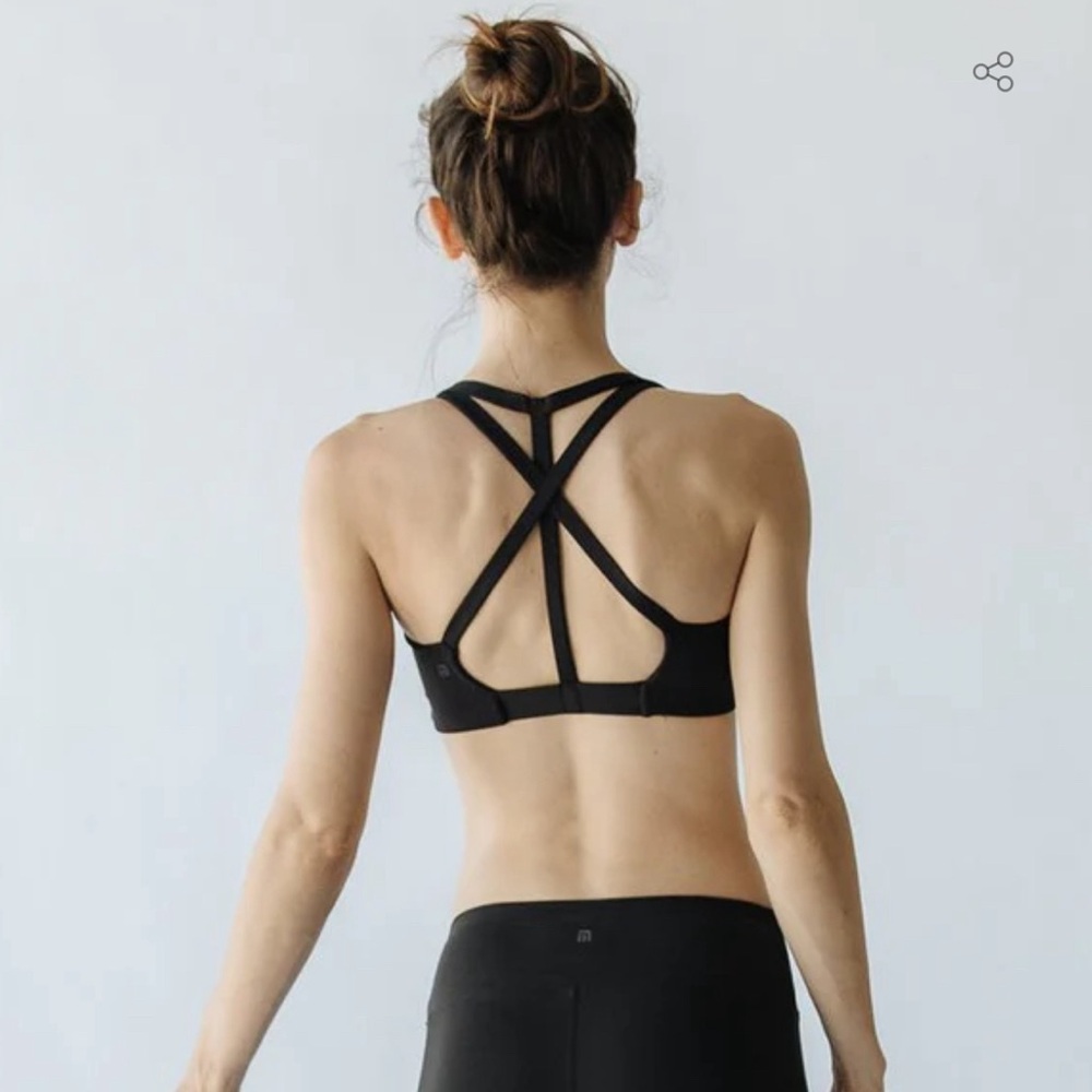 2 beautiful Montiel Trixie Bras! Like new! Black and white!